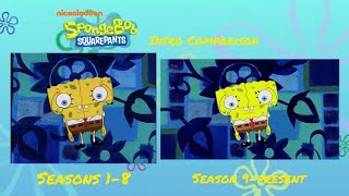SpongeBob SquarePants (1999-present): Intro Comparison