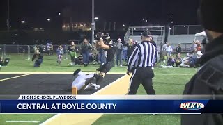 Boyle County 35, Central 21