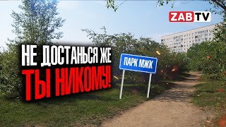 О печальной истории парка МЖК в Чите. Прогулка с Виктором Соловьёвым.