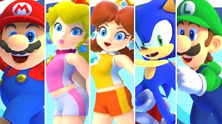 Mario & Sonic at the Olympic Games Tokyo 2020 - Dream Racing (All Characters)