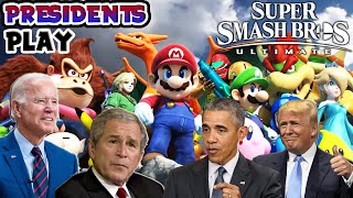 US Presidents play Super Smash Bros Ultimate