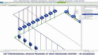 Plumbing System (Cold & Hot Water & Sanitary System) 3D Design in Revit MEP - Part 04 | Student Work