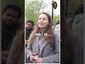 Muslim Tests Christian Lady's Claim And She Fails Miserably | Hashim | Speakers Corner