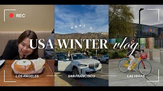 USA Winter Vlog - Part 2 - San Francisco, Los Angeles