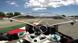 Catalunya with LD Moto Triumph Daytona 675 R 30/06/14 Session 3