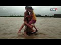 gujarat policeman carries two girls across flooded river video goes viral crux