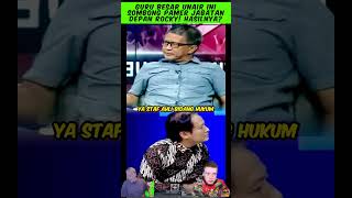 Guru Besar UNAIR Coba Sombong Depan Rocky Gerung, Hasilnya..