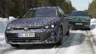 VOLKSWAGEN PASSAT \u0026 TIGUAN 2024 - final TESTING \u0026 RELEASE DATES