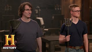 Forged in Fire: Forging Hatchets from Steel Shapes (Season 5, Episode 14) | History