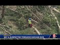 Sky 5: Suspected tornado damage in RI