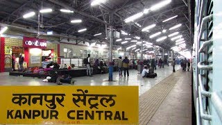 KANPUR CENTRAL Arrival \u0026 Departure | 12403 ALLAHABAD - JAIPUR SF Express !!