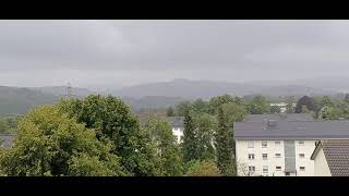 16.8.2021. STARKREGEN UND ORKANBÖEN IN MESCHEDE! HERBSTWETTER MITTEN IM SOMMER!😱🌪️🌧️