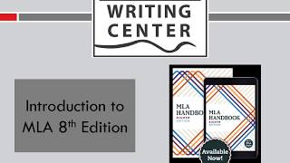 Introduction to MLA 8th Edition Citation