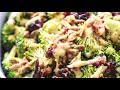 Best Broccoli Salad Recipe ( No Mayo)