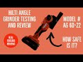 Hilti AG 6D-22 Angle Grinder Review and Testing - Best ever?