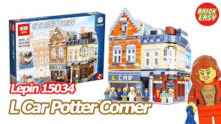 LEGO L Car Potter Corner | Lepin 15034 | Unofficial lego
