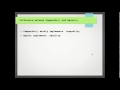 Java Interview Question #8: What is difference between compareTo() and  equals()