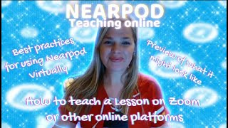Nearpod- How to Teach a Nearpod Lesson on Zoom & preview Teacher View on Zoom