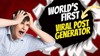 🔥📝 World's First Viral Post Generator Software - Digital Marketing Consultant Srinidhi Leaks 🚀