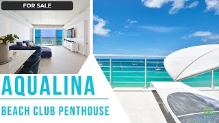 Luxury Beachfront Penthouse with Massive Rooftop Terrace | Aqualina Beach Club, St. Maarten