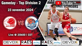 KBBC Oostkamp 🆚 KBGO Finexa Basket@Sea A | Top Division 2 (Group B) | Season 2024-2025