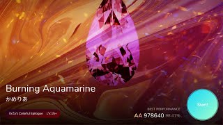 [Cytoid Handplay] Burning Aquamarine | 15+