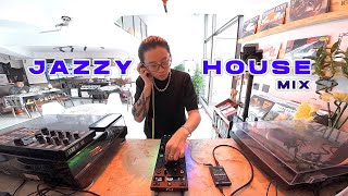 JAZZY HOUSE MIX 丨Play Music in a Coffee and Vinyl Store丨20231026丨LANG DJ SET