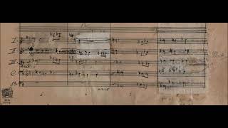 Bruckner: Symphony 9 - Finale (Letocart completion) - Manuscript of the composer