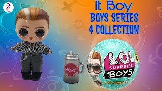 LOL Surprise BOYS Series 4 Collection IT BOY! 360 Doll Showcase