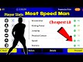 99 Speed! 92 Acceleration! Cheapest LB in Lowest GP ( Underrated ) - eFootball 2023 Mobile