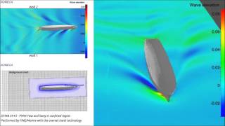 NUMECA - Fine/Marine: Overset mesh technology