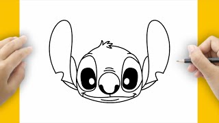 HOW TO DRAW STITCH FACE