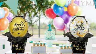 Birthday Money Box Reiymi®, Funny Pull Money Balloon Box Happy Birthday Surprise Set