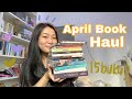 April Massive Book Haul - Unboxing belanja buku 2022 | Booktube Indonesia