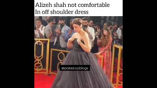 Alizey Shah Not Comfortable With Her Dress |Hum Style Awards