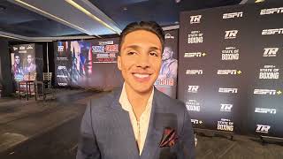 Son of two-time junior middleweight champion @_fernandovargas @emilianofvargas opens up !