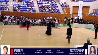 KOROGI M- HORINO - 53rd All Japan Women's KENDO Championship - Round 3 53