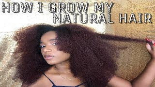 How To Grow Long Natural Hair Fast 3c To 4c 2018