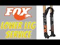 Fox 38 Factory Grip2 Lower Leg Service | Maintenance TUTORIAL step-by-step 🛠️