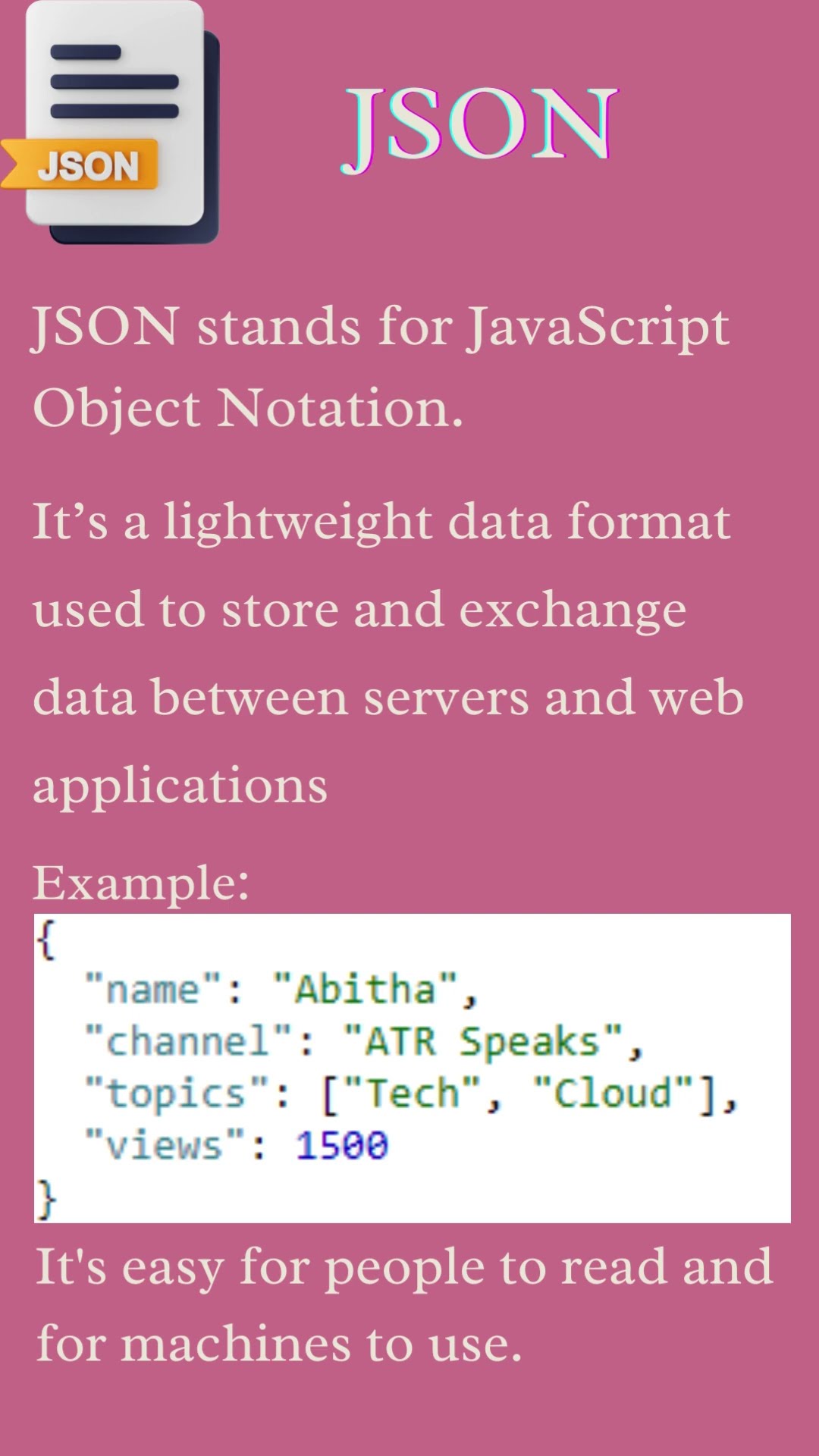 Json Explained A Simple Guide To Understanding Json Format Learn Json Explained A Simple Guide To Understanding Json Format Learn