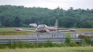 BAC Jet Provost Mk52 G-PROV Flying \u0026 Taxiing at Wings \u0026 Wheels Wellesbourne June 2016