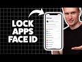 How To Lock Apps On iPhone With Face ID and Passcode 2026 (Step-By-Step Tutorial)