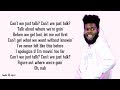 Khalid - TALK (Lyrics)