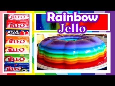 How to Make Rainbow Jello: 2cupsofdelight How to Make Rainbow Jello: 2cupsofdelight