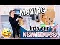 MOVING INTO OUR NEW HOUSE! CLEAN, ORGANIZE, & UNPACK WITH ME! | Alexandra Beuter