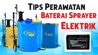 Perawatan Baterai Sprayer CBA Elektrik #sprayer #cbamitrapetani