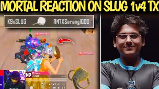 MORTAL REACTION ON SLUG 1V4 TX 😱 SLUG, OMEGA \u0026 NINJABOI INTERVIEW IN ESL 🤯