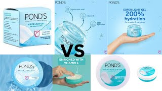 PONDS Super Light Gel | PONDS Light Moisturiser Comparison