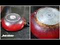 എത്ര കരിപ്പിടിച്ച പാത്രങ്ങളും പുതിയതാകാം how to clean burnt aluminium utensils u0026 cooker useful tip