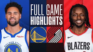 WARRIORS at TRAIL BLAZERS | FULL GAME HIGHLIGHTS | December 17, 2023